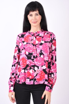Bluza Dama Selected Slfkatrina Black Fuchsia